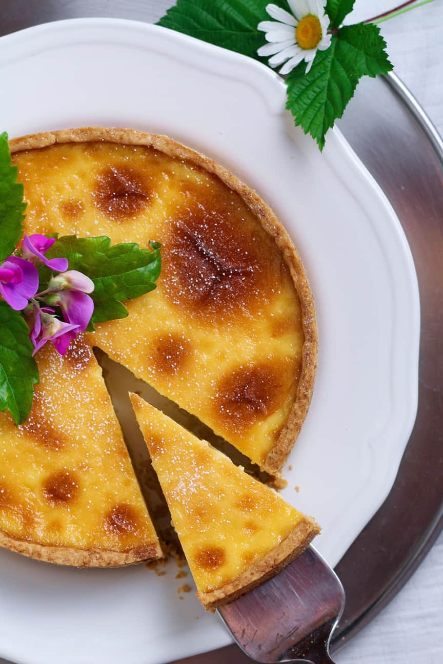 How To Make French Vanilla Custard Tart Days Of Jay