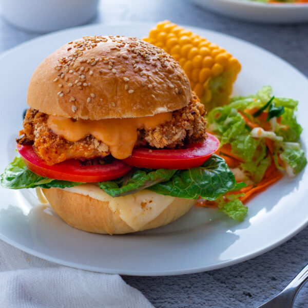 How To Make Super Tender Spicy Chicken Burgers Days Of Jay