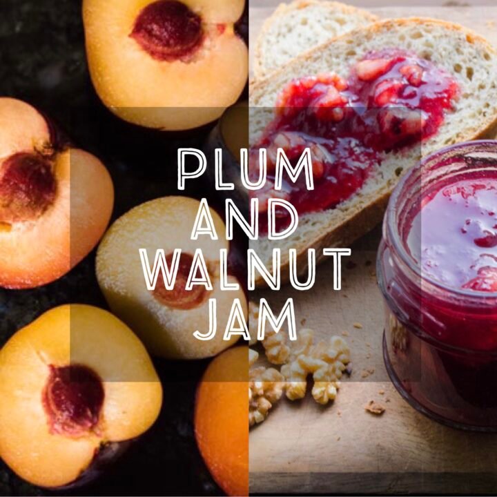 Plum and Walnut Jam