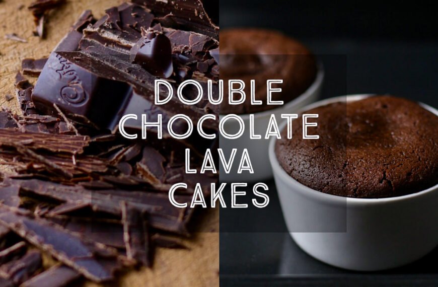Double Chocolate Lava Cakes