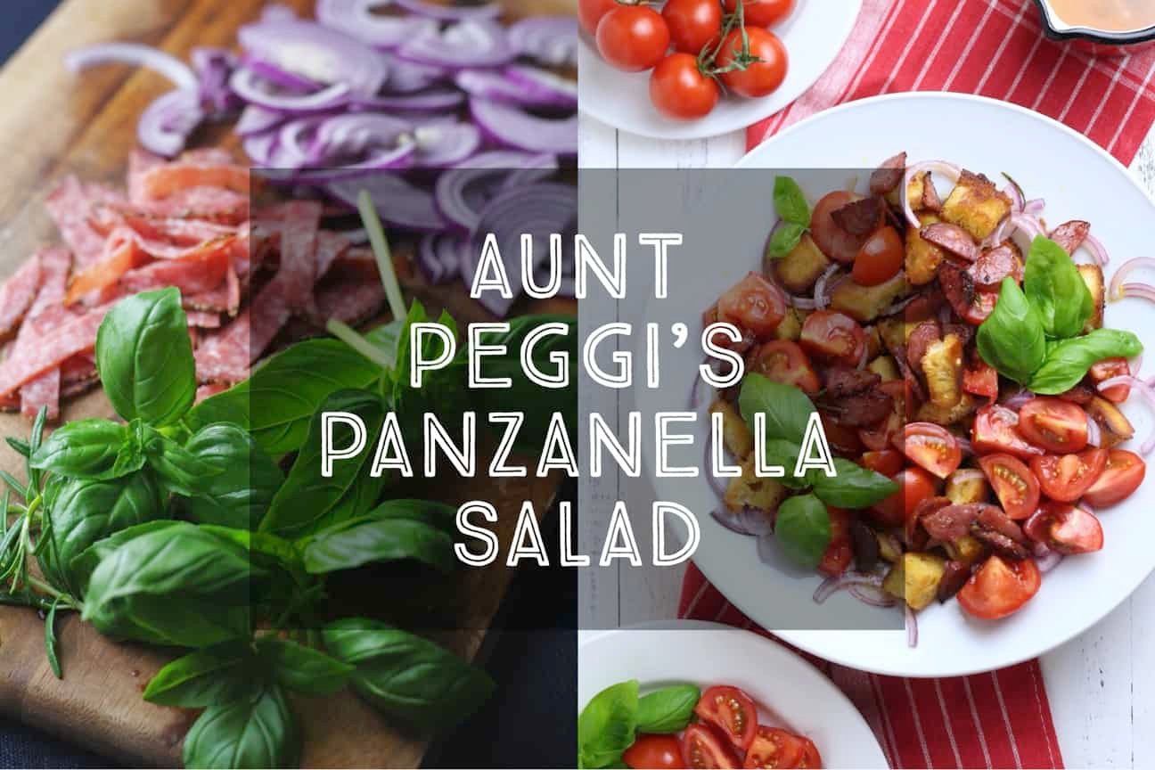 Aunt Peggi’s Panzanella Salad