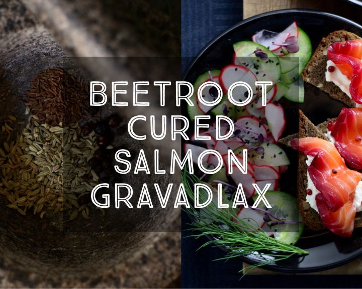 Beetroot Cured Salmon Gravadlax