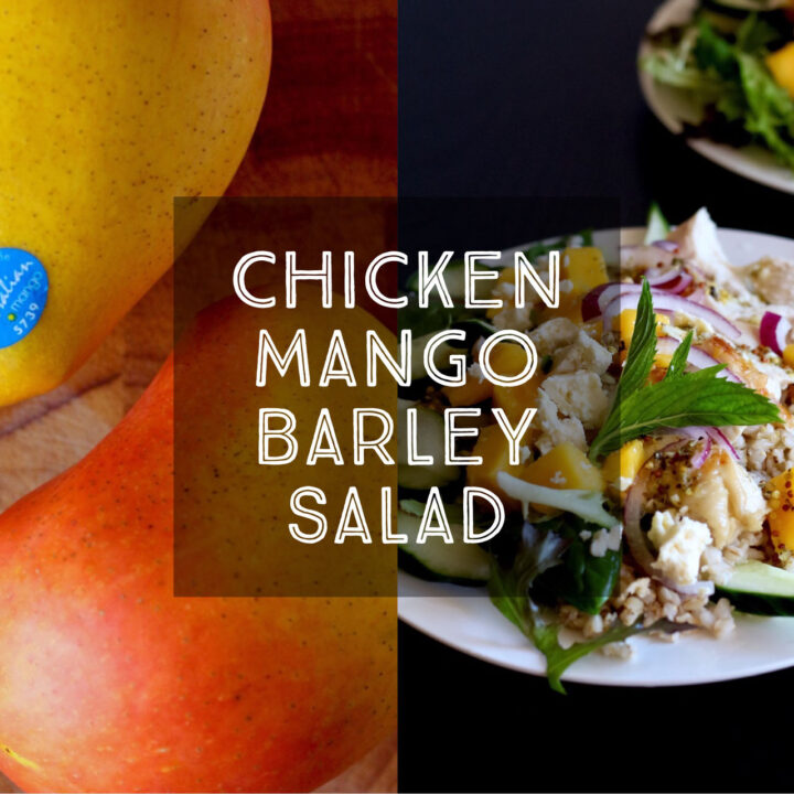 Chicken Mango Barley Salad