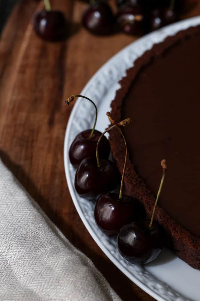Decadent Dark Chocolate Tart