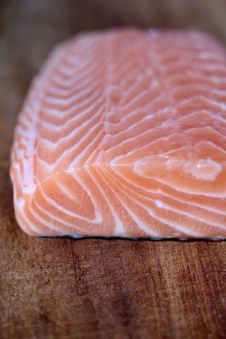 Salmon for Earl Grey Smoked Salmon