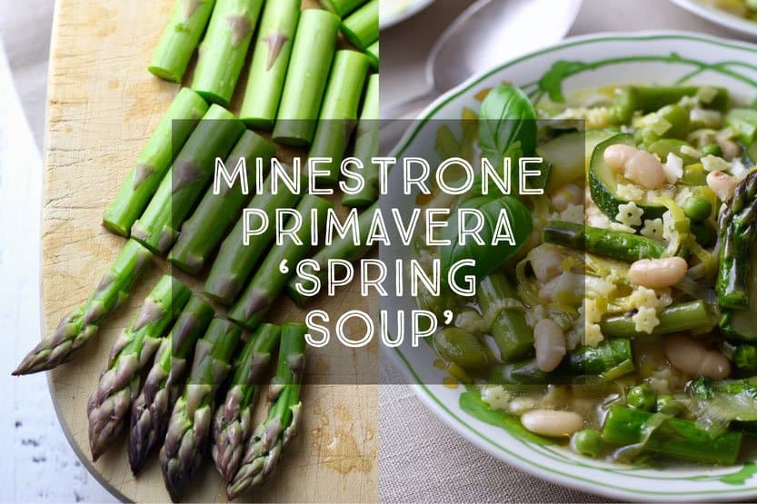 Spring Soup Minestrone Primavera