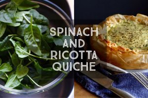 Spinach and Ricotta Quiche