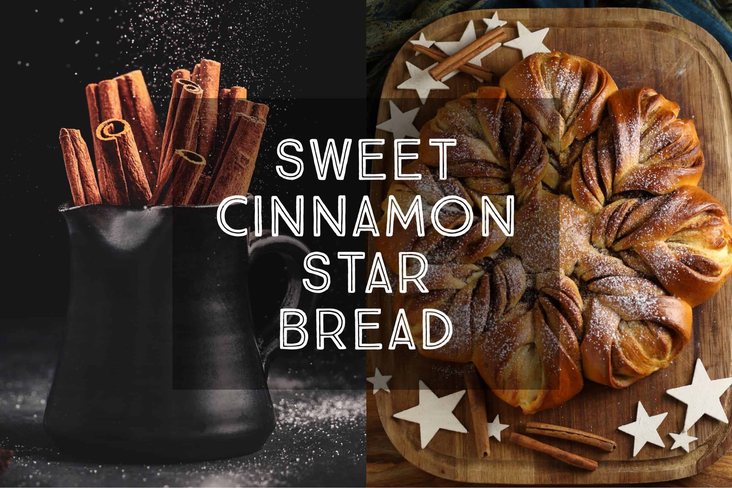 sweet cinnamon star bread