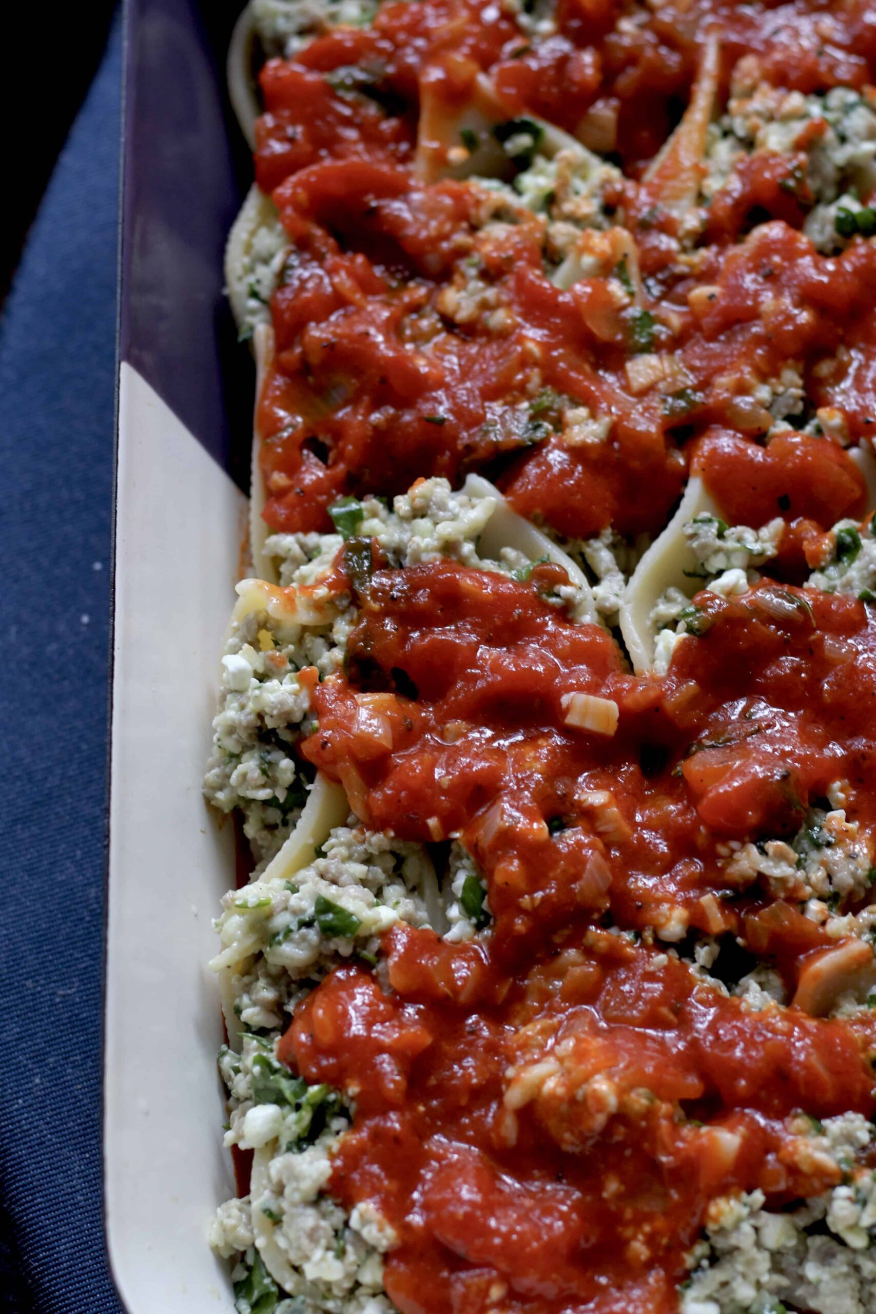 Giant Stuffed Pasta Shells Giant Stuffed Pasta Shells