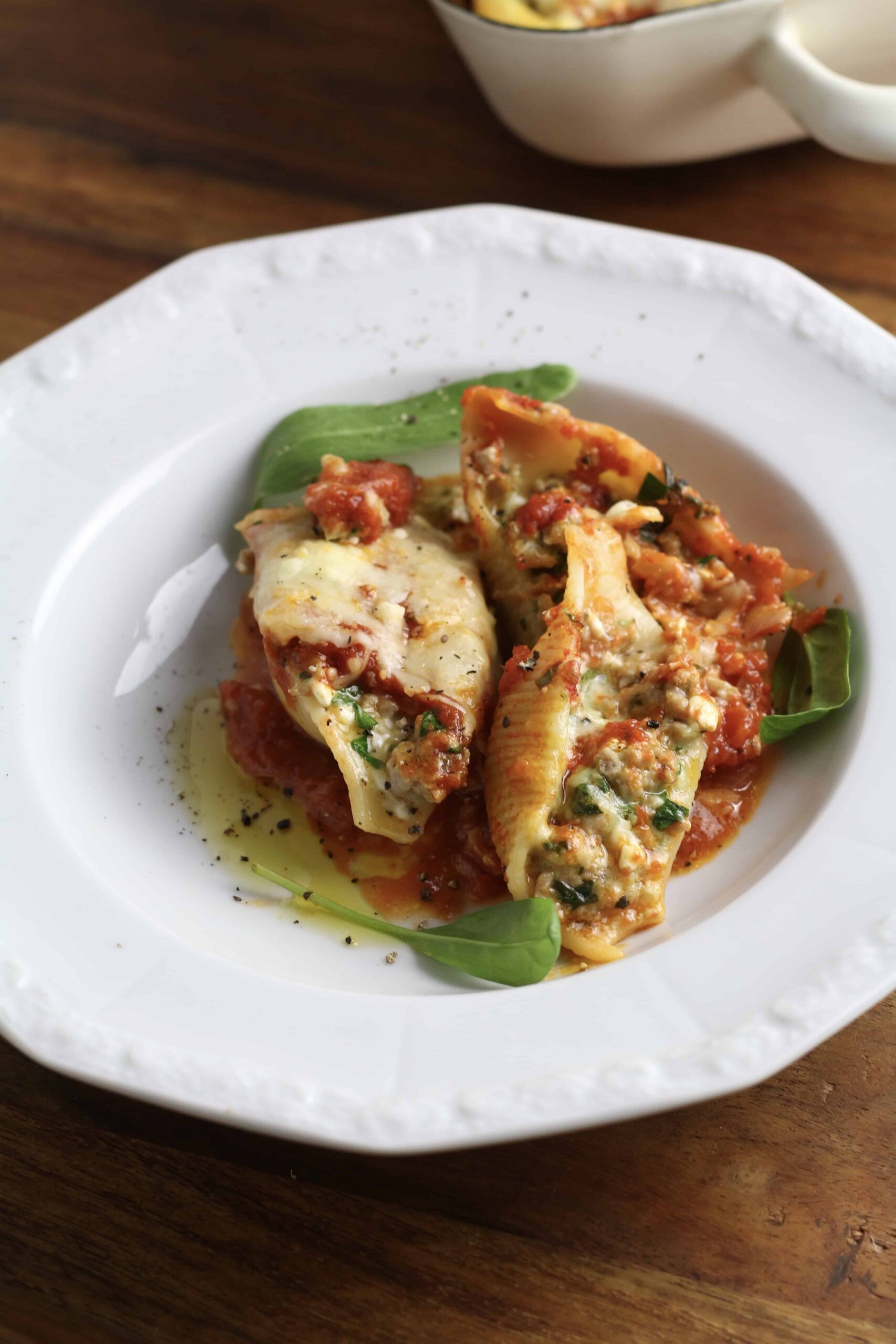 Giant Stuffed Pasta Shells