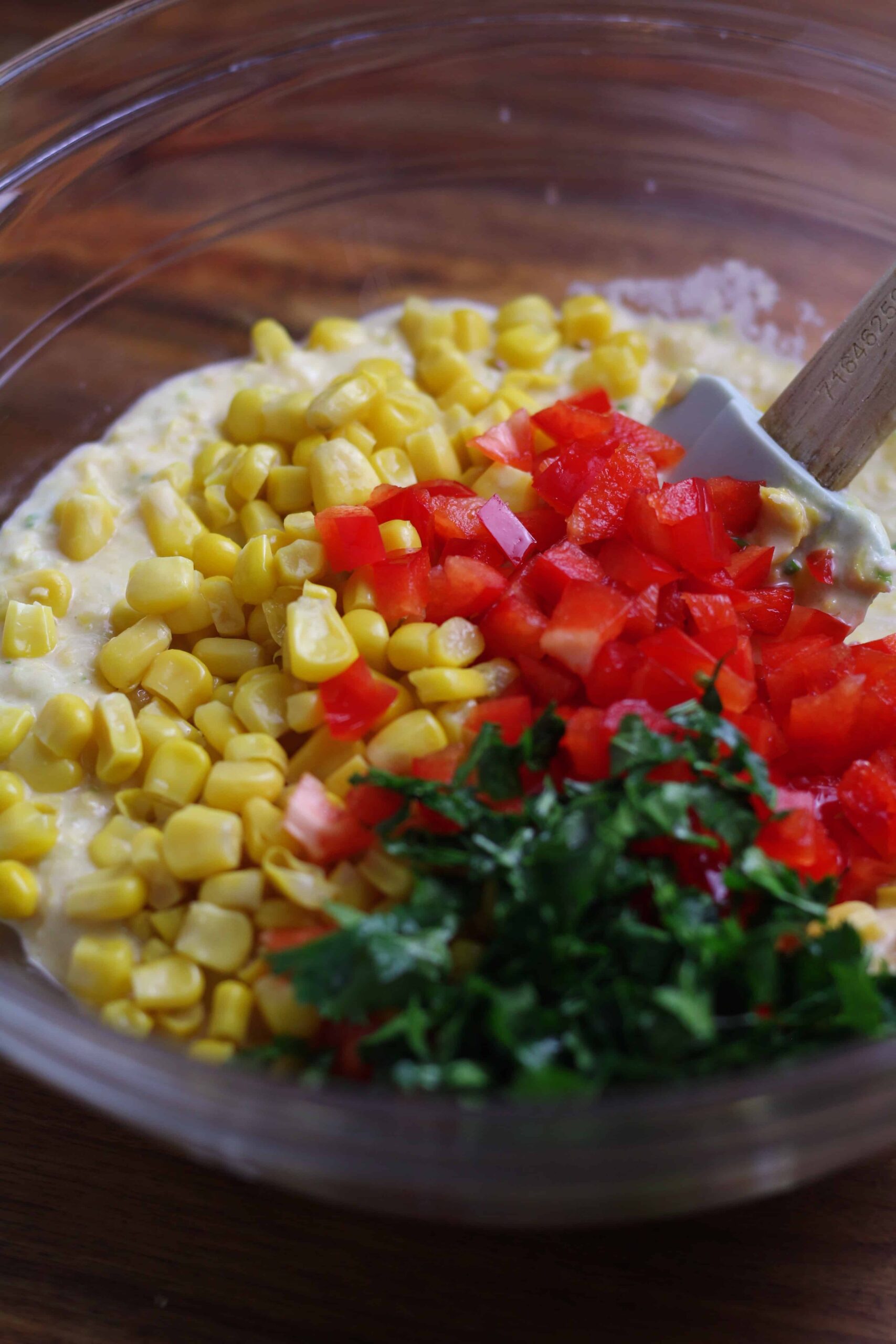 chopped vegetables