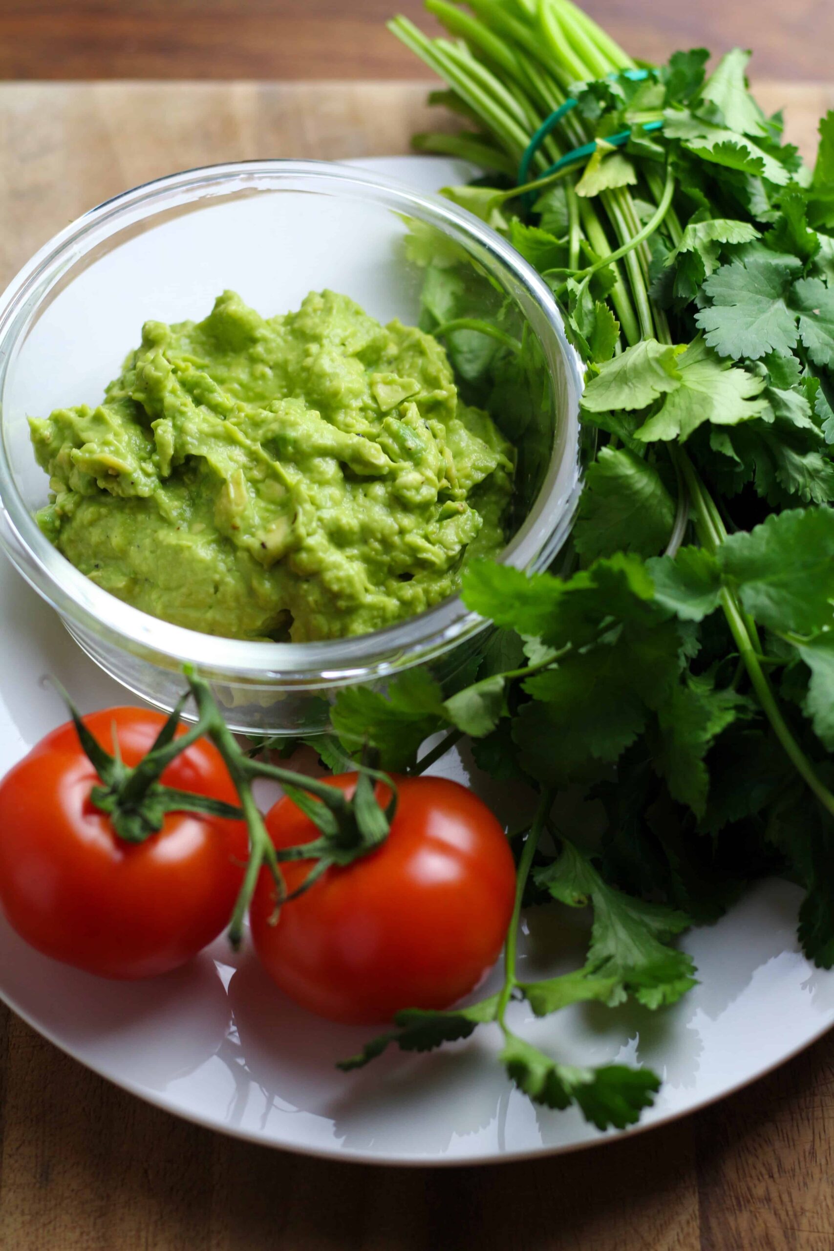 Guacamole, Tomatoes, Coriander Guacamole, Tomatoes, Coriander