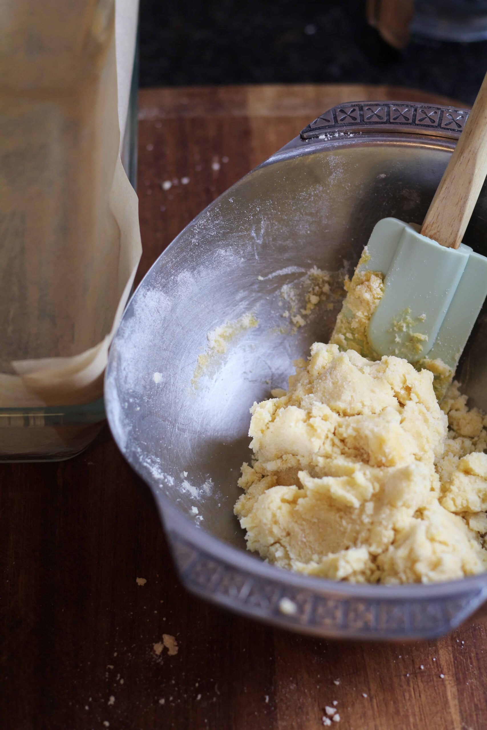 Shortbread dough