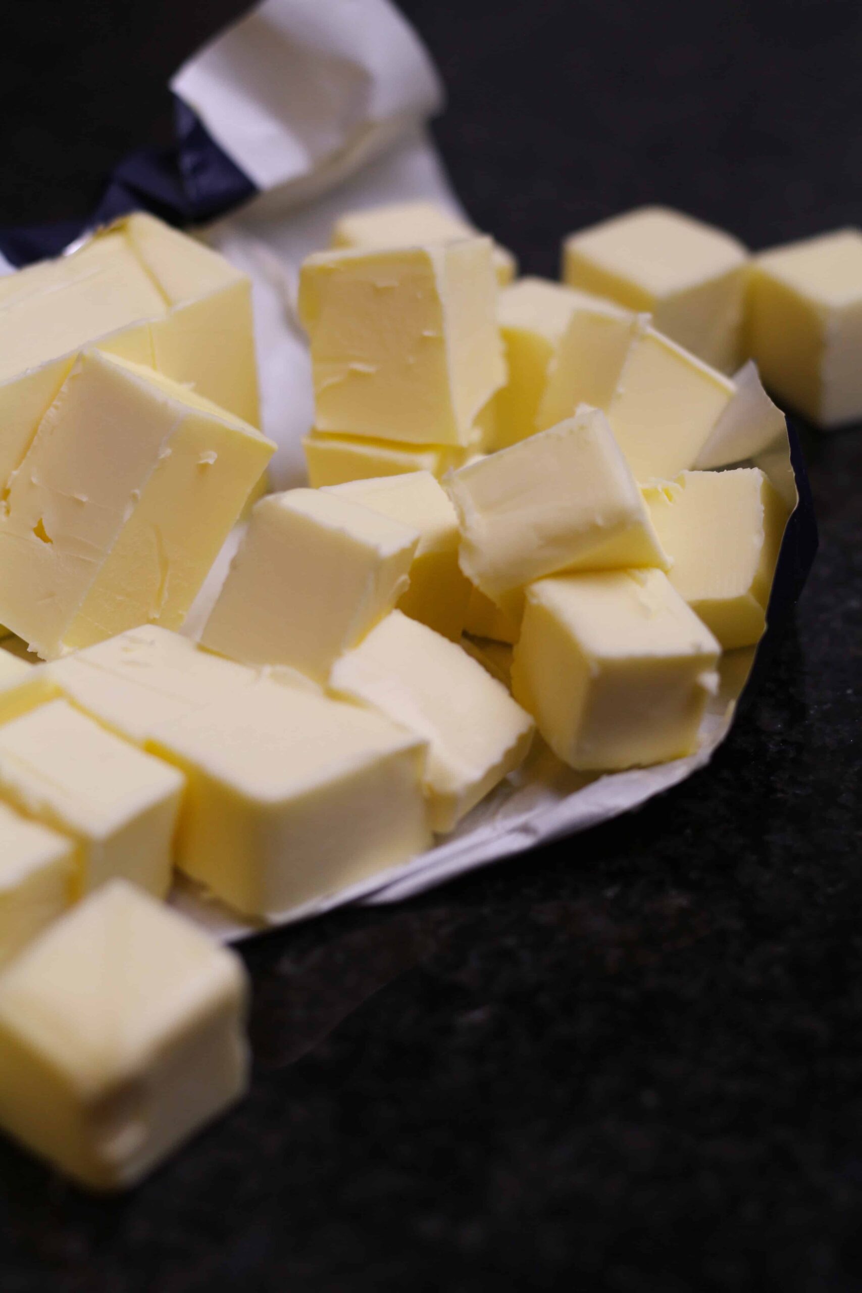 Cubed Unsalted Butter