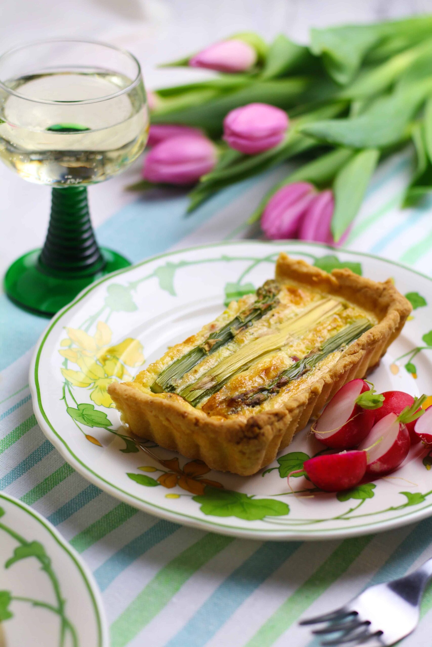 Asparagus and Bacon Quiche Asparagus and Bacon Quiche