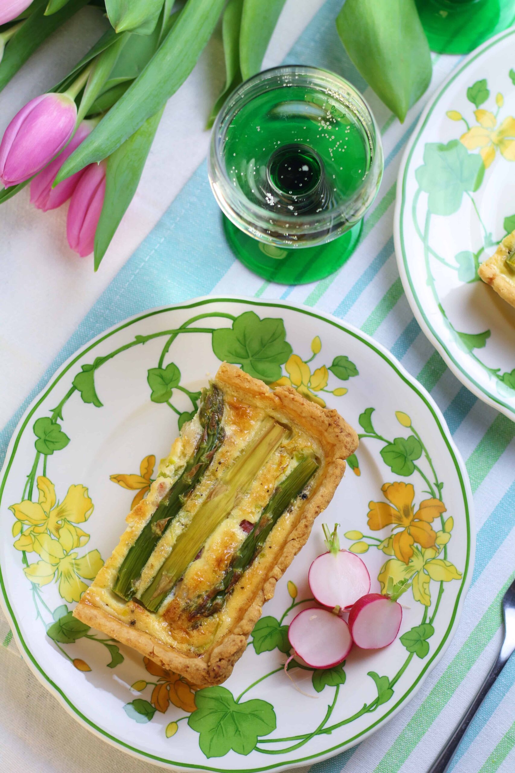 Asparagus and Bacon Quiche