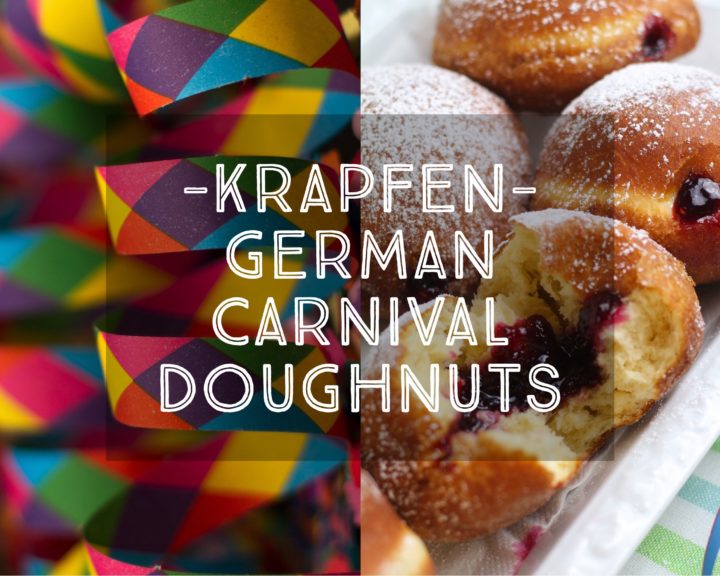 Krapfen German Carnival Doughnuts