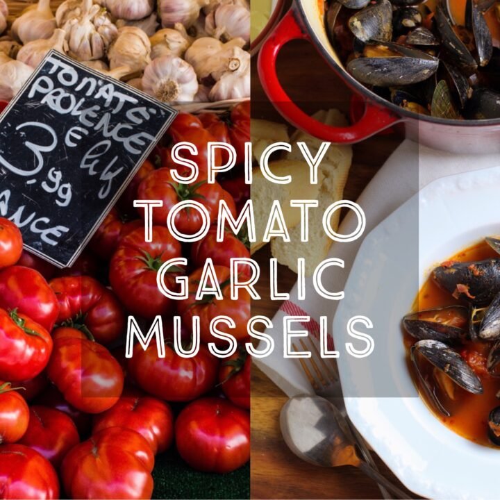 Spicy Tomato and Garlic Mussels