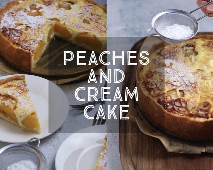 Peaches and Cream Cake