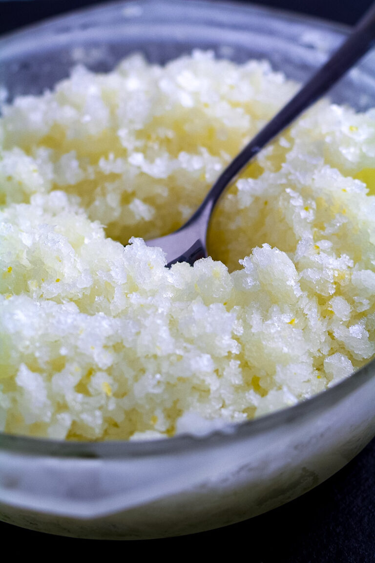 How To Make Gin and Tonic Jelly with Lemon Granita - Days of Jay