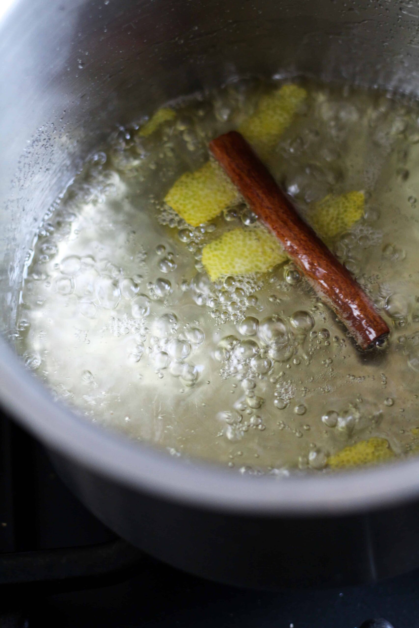 Lemon and Cinnamon Sugar Syrup