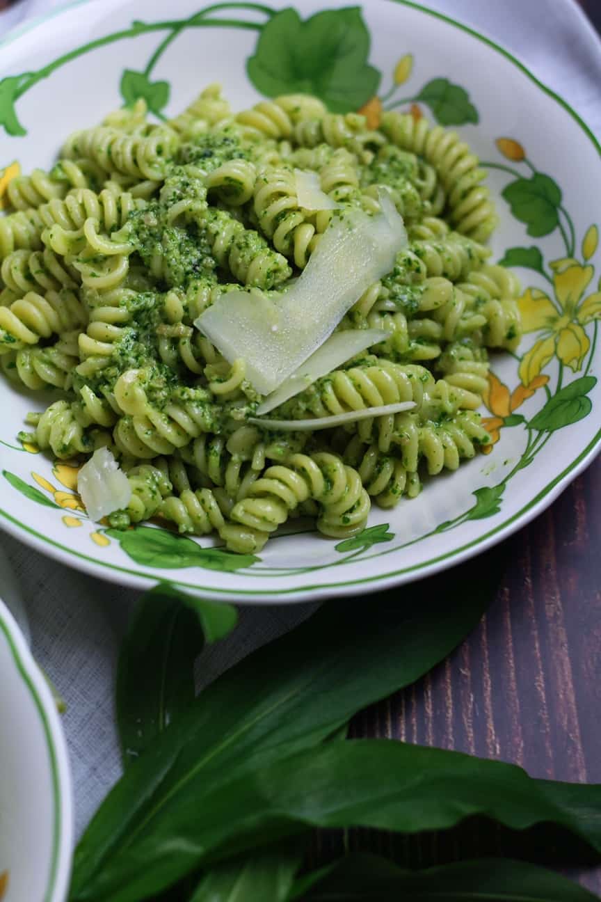 Wild Garlic Pesto Pasta