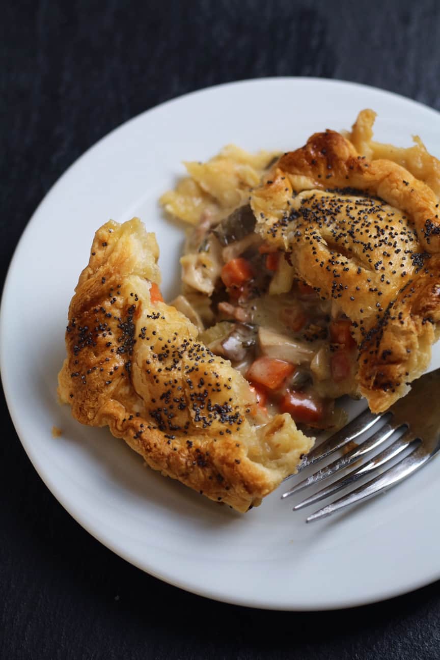 Creamy Chicken and Mushroom Pies-13 Creamy Chicken and Mushroom Pies