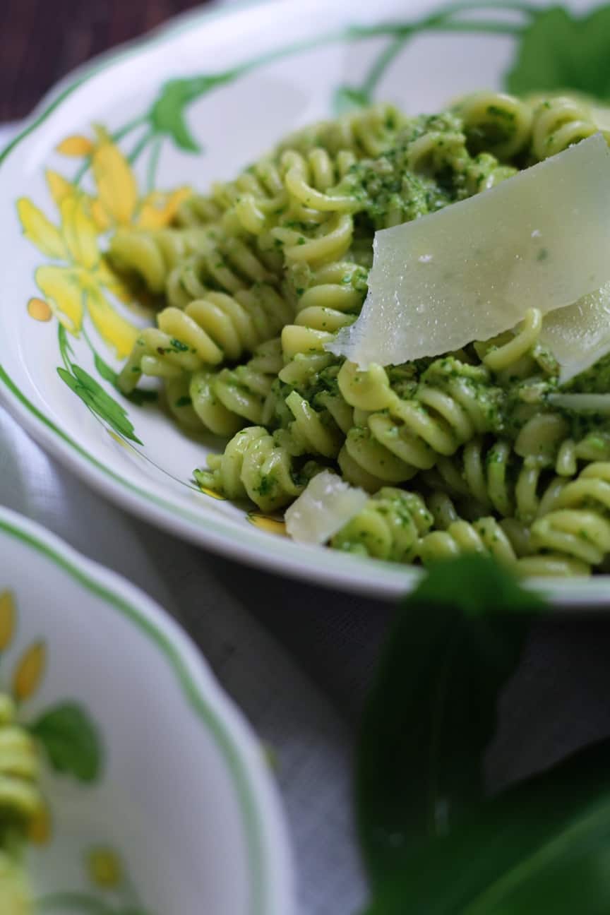 Wild Garlic Pesto Pasta