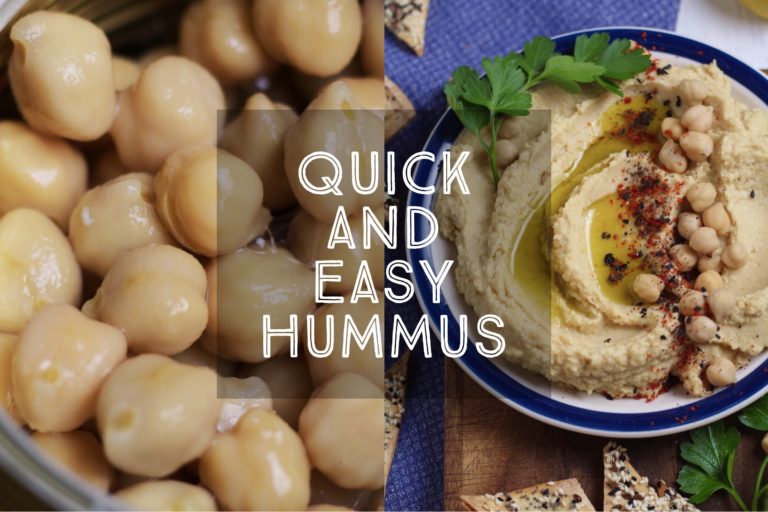 Quick and Easy Hummus