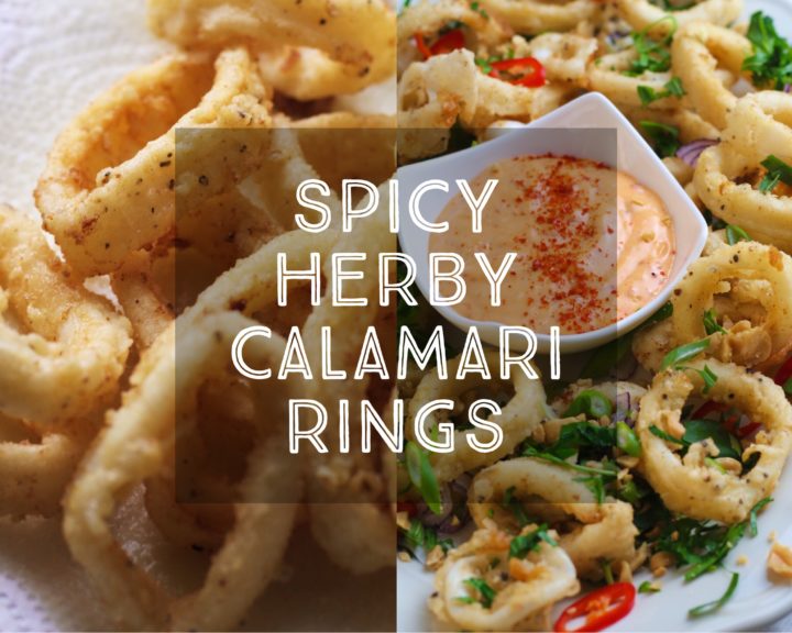 Spicy Herby Calamari Rings
