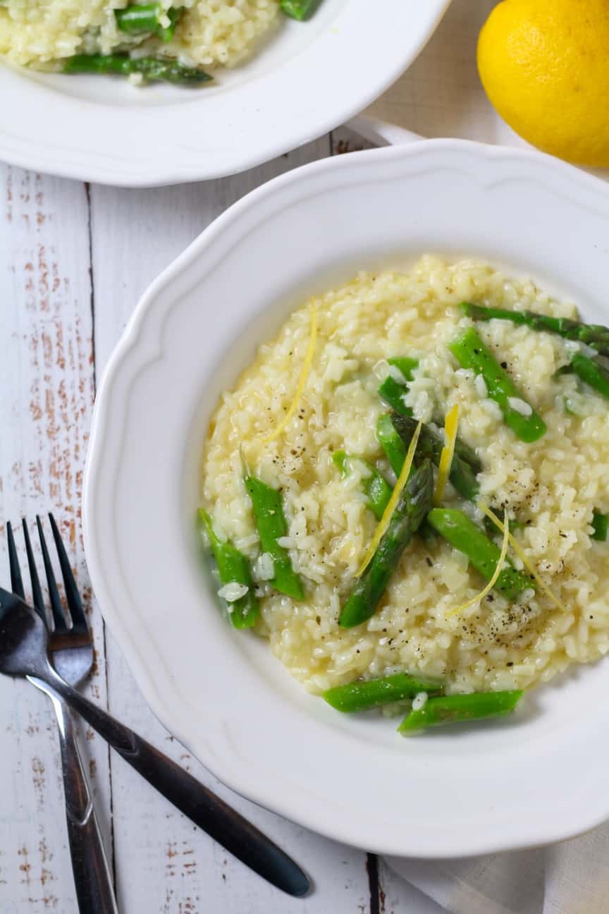 Asparagus and Lemon Risotto