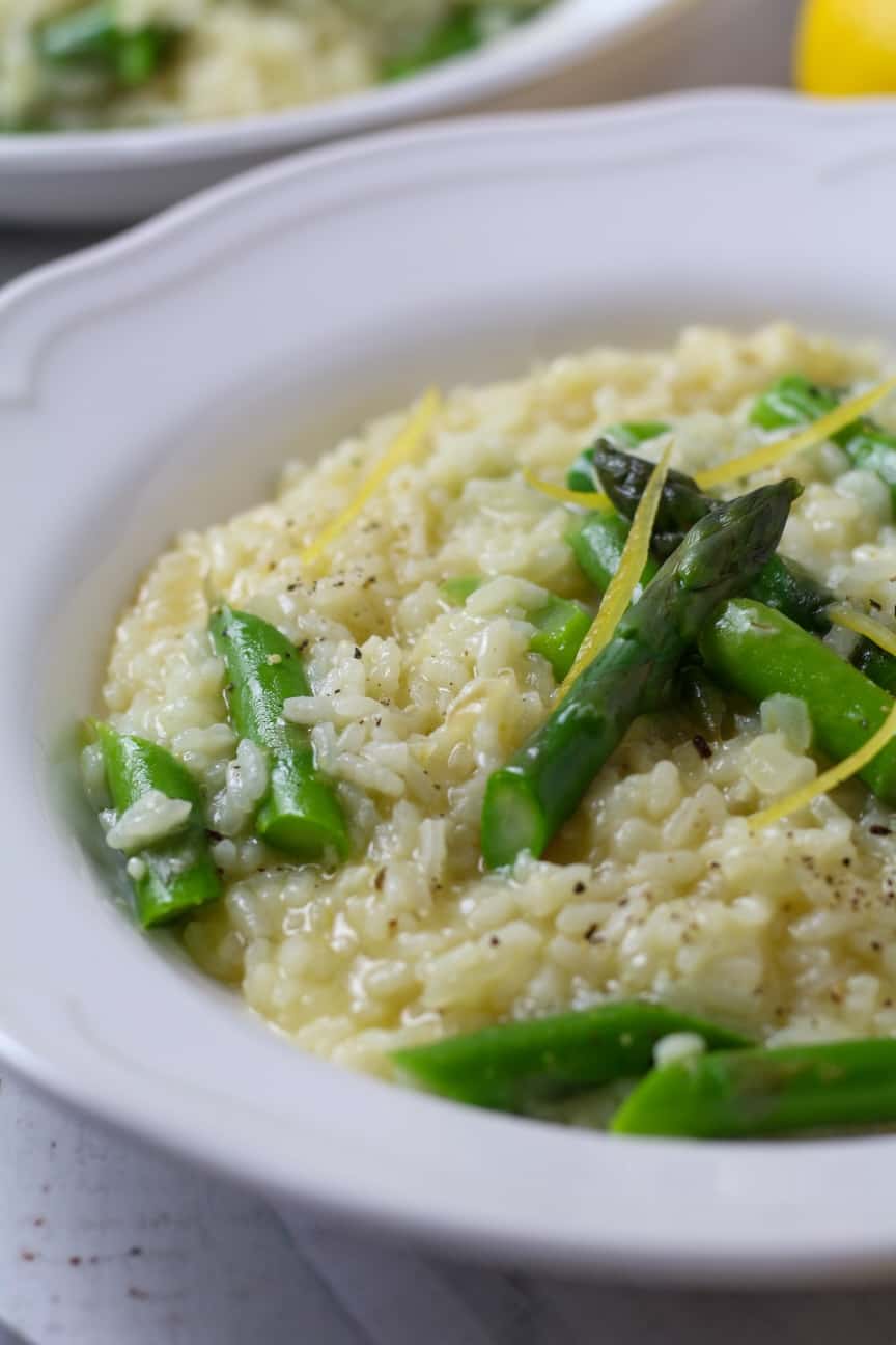 Asparagus and Lemon Risotto