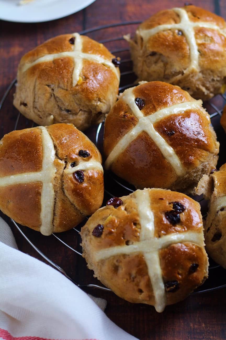 Fruity Hot Cross Buns