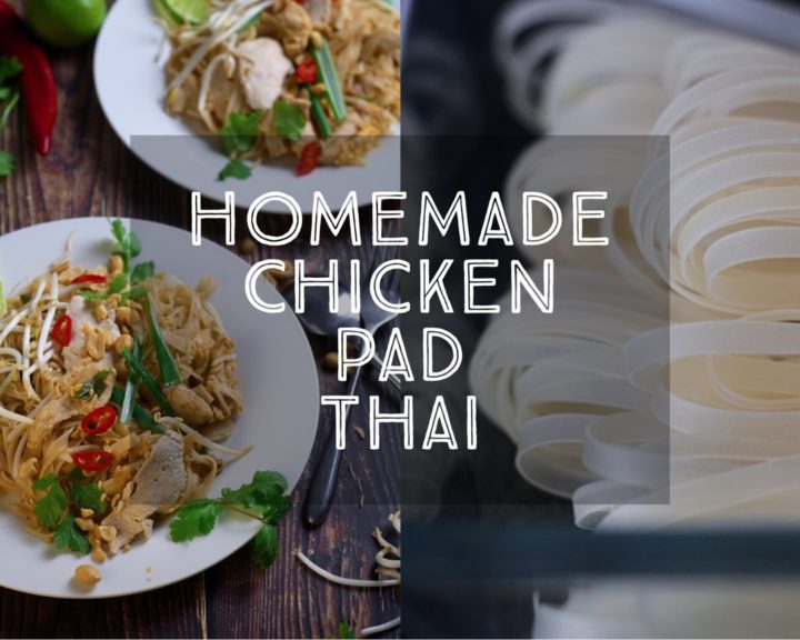 Homemade Chicken Pad Thai