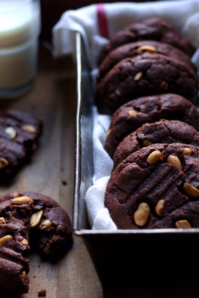 New Zealand Peanut Brownies