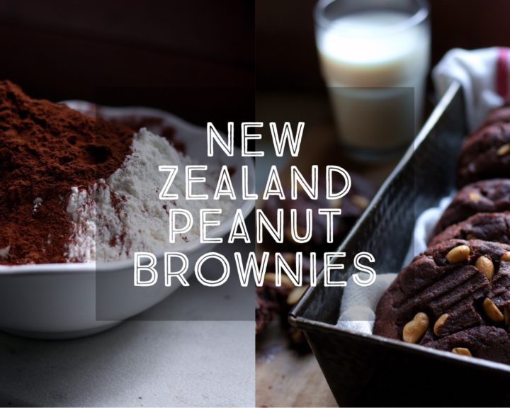 New Zealand Peanut Brownies