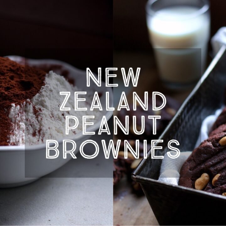 New Zealand Peanut Brownies