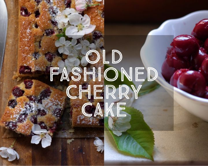 Old Fashioned Cherry Cake