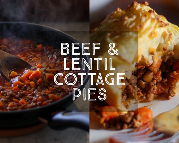 Beef and Lentil Cottage Pies