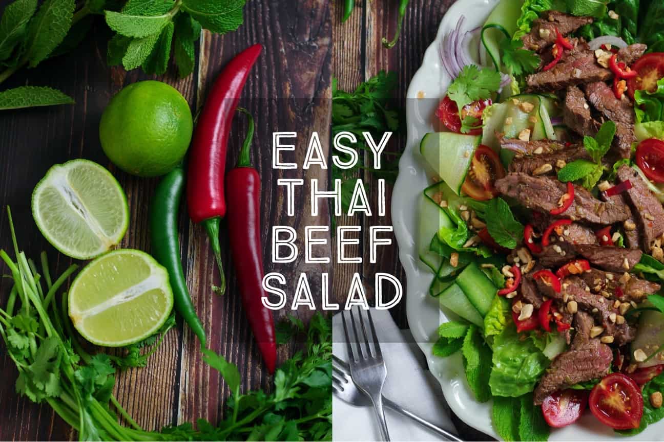 An Irresistible Tender Juicy Sizzling Steak Salad Delight