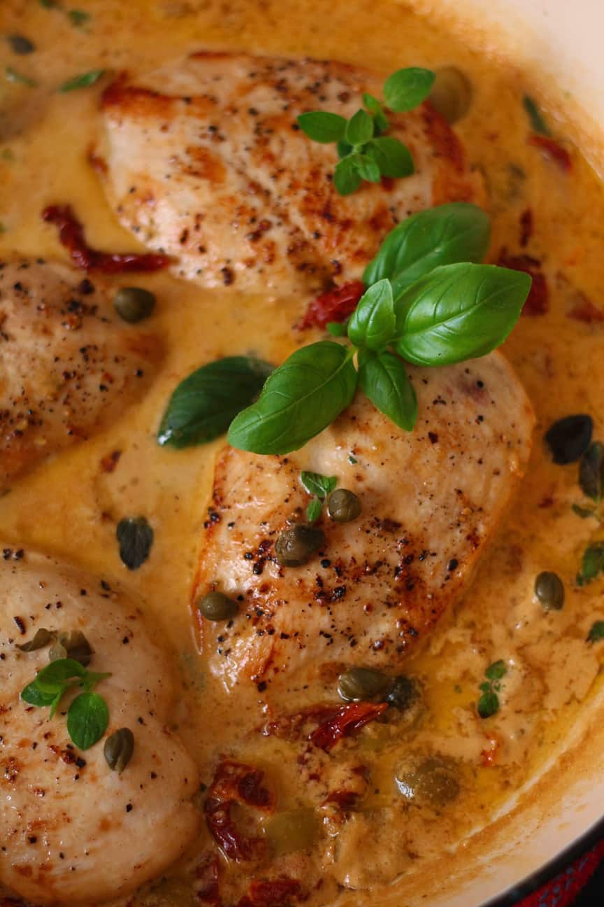 How To Make SunDried Tomato and Basil Chicken Days of Jay