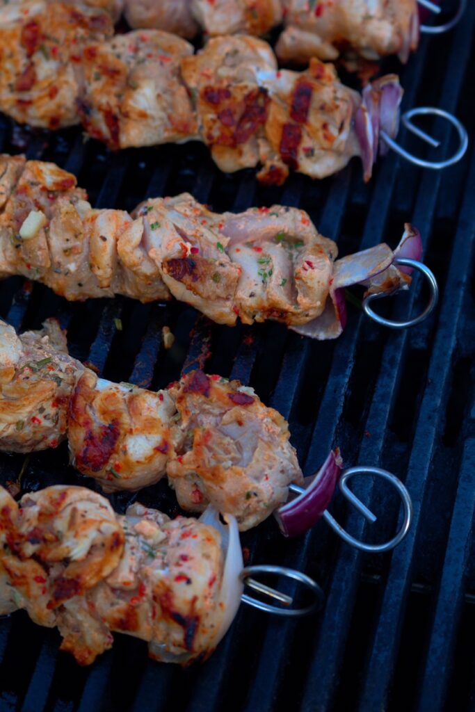 Turkish Chicken Shish Kebabs