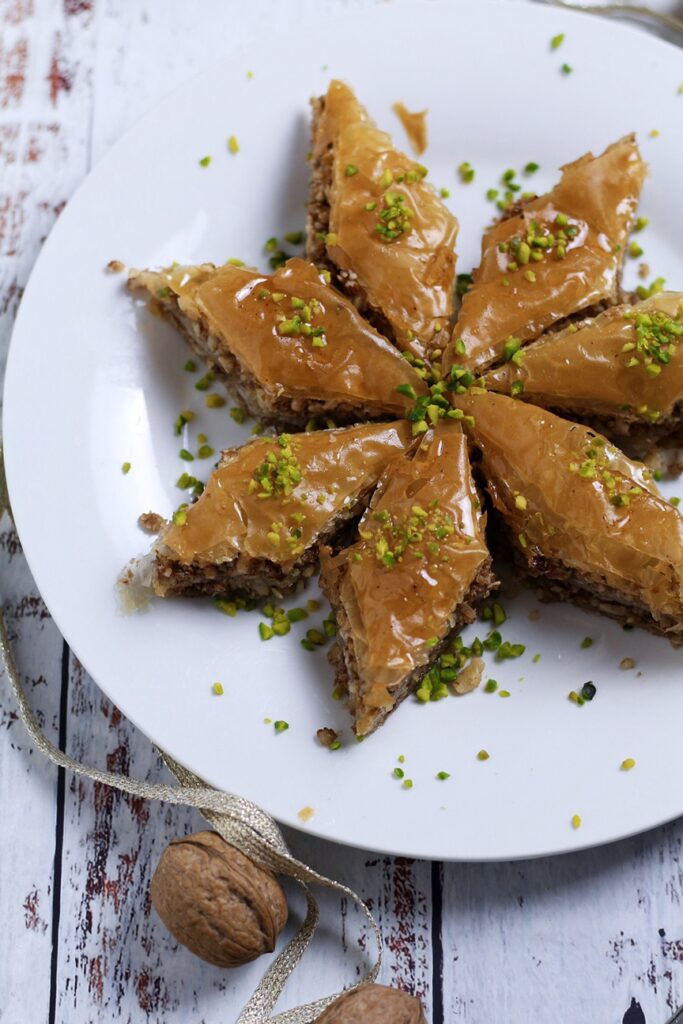 Walnut and Orange Blossom Baklava