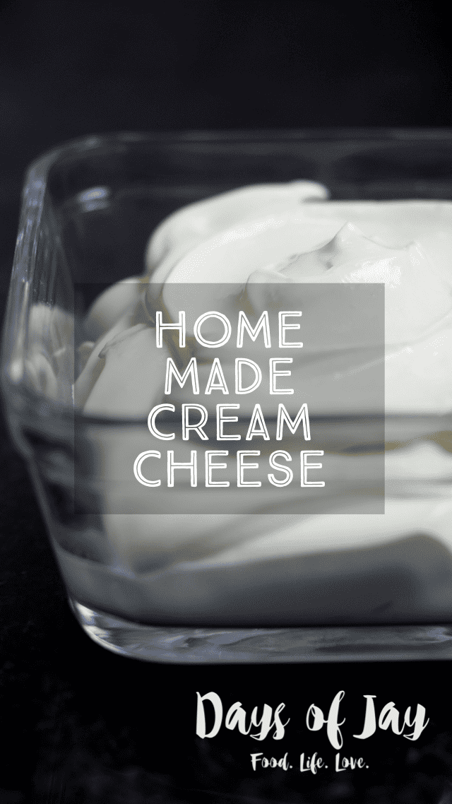 How to make Cream Cheese (with just 3 ingredients!)