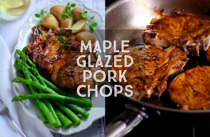 Maple Glazed Pork Chops