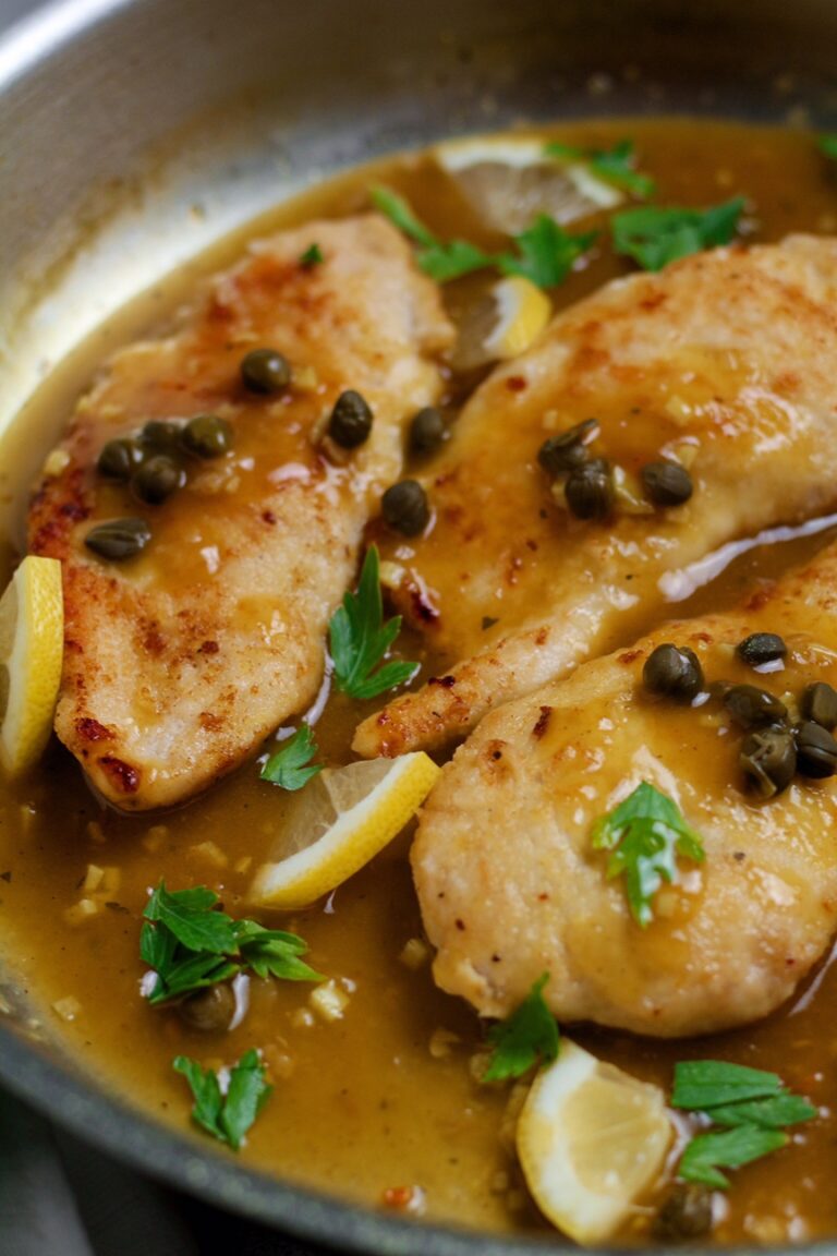 How To Make easy Lemon and Caper Chicken Piccata - Days of Jay