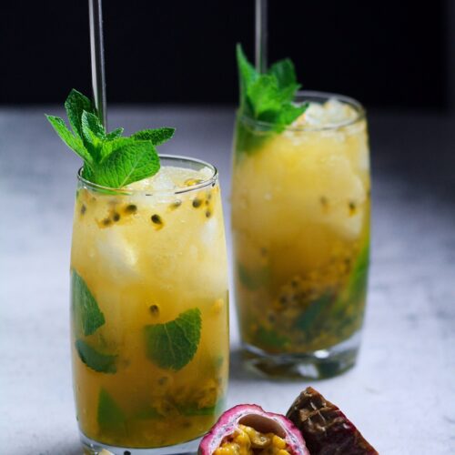 How To Make Fresh Passion Fruit Mojitos Days Of Jay