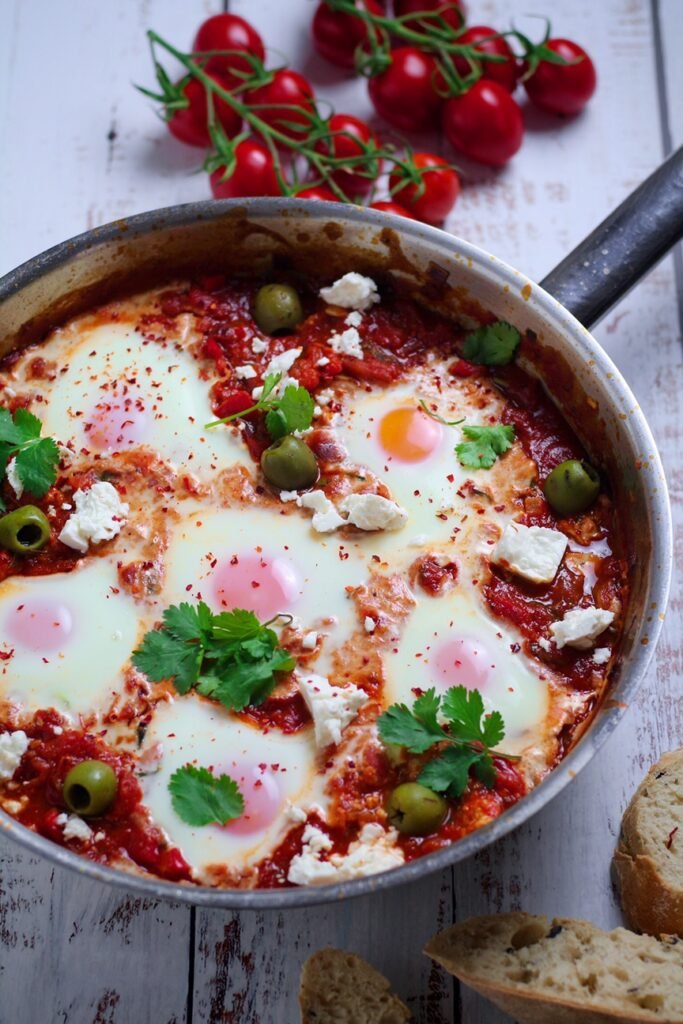 Shakshouka Spicy Tomato Eggs 