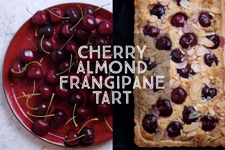 How To Make Cherry Almond Frangipane Tart — Days Of Jay