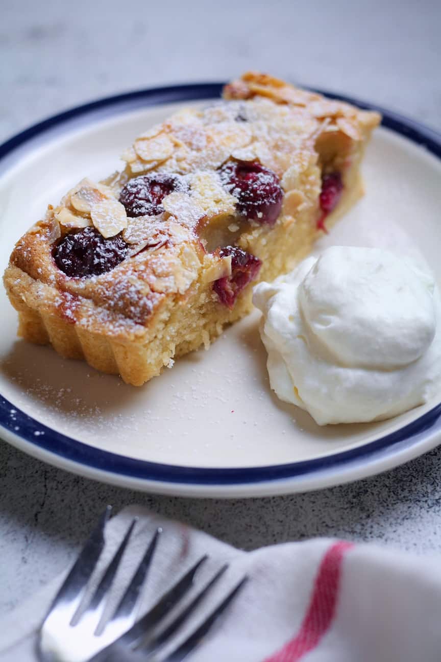 How To Make Cherry Almond Frangipane Tart — Days Of Jay